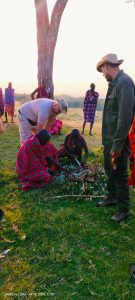 Visiting Maasai Village